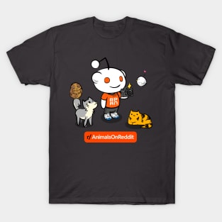 r/AnimalsOnReddit Snoo (with text) - Items Include T-Shirt